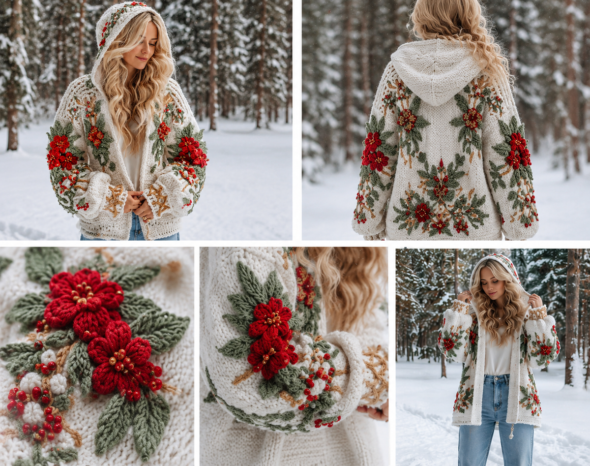 Warm Winter Knit Sweater