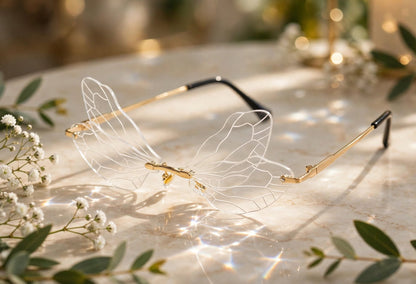 Sunglasses Fashion Dragonfly Wings Frameless