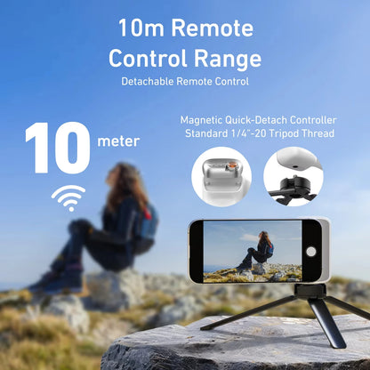 TELESIN MagSafe Camera Grip & Selfie Light